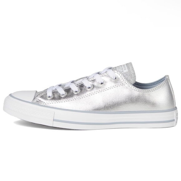 Converse Women's Chuck Taylor All Star Ox Sparkle Sneakers NWOT - Picture 2 of 8